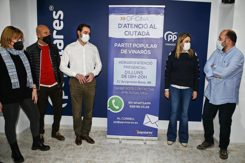 Marta Barrachina inaugura la nueva oficina de atención al ciudadano de Vinaròs con el objetivo de “ser el altavoz de los vecinos”