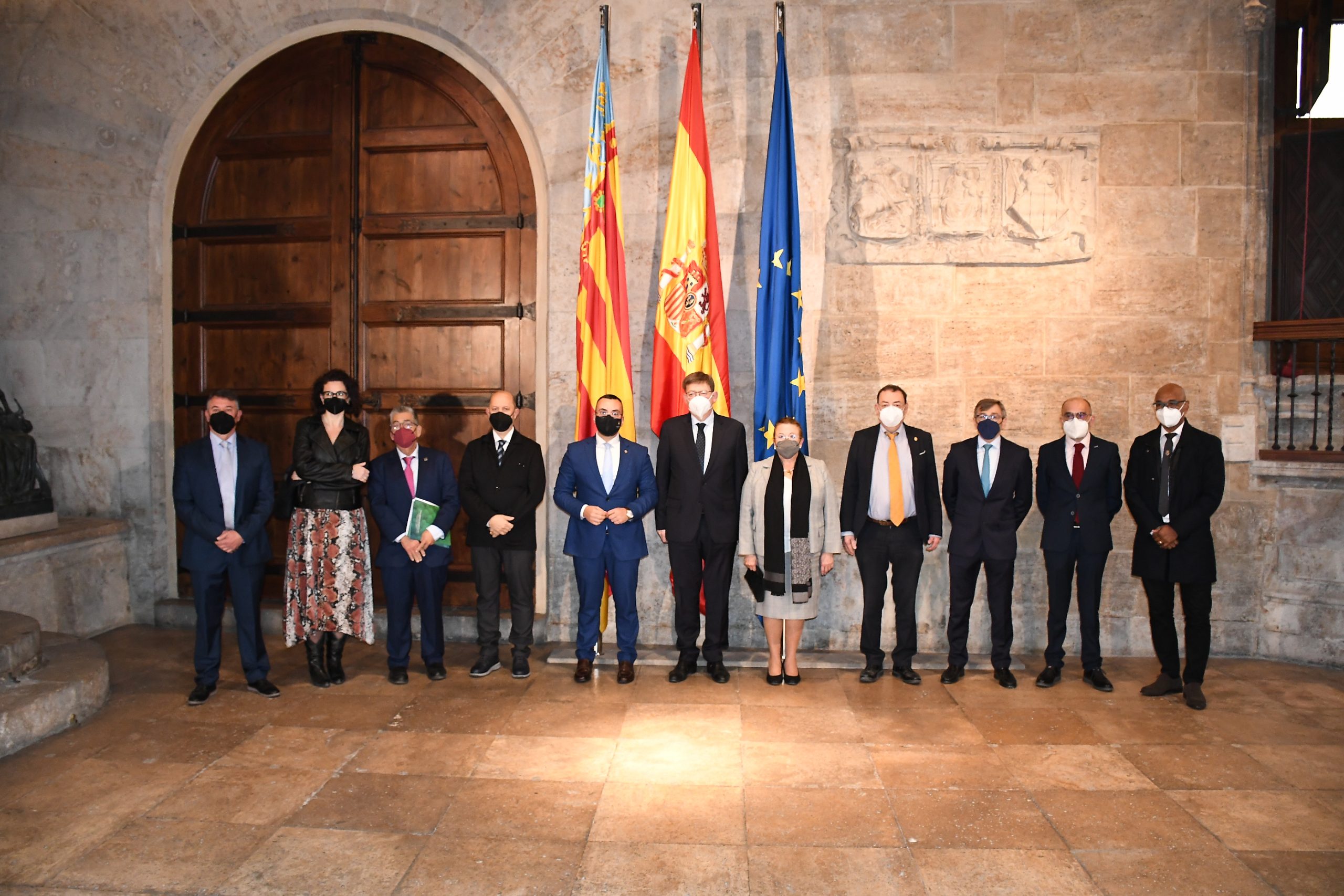 El presidente del Consell, Ximo Puig, reconoce el liderazgo de Vila-real en empleo