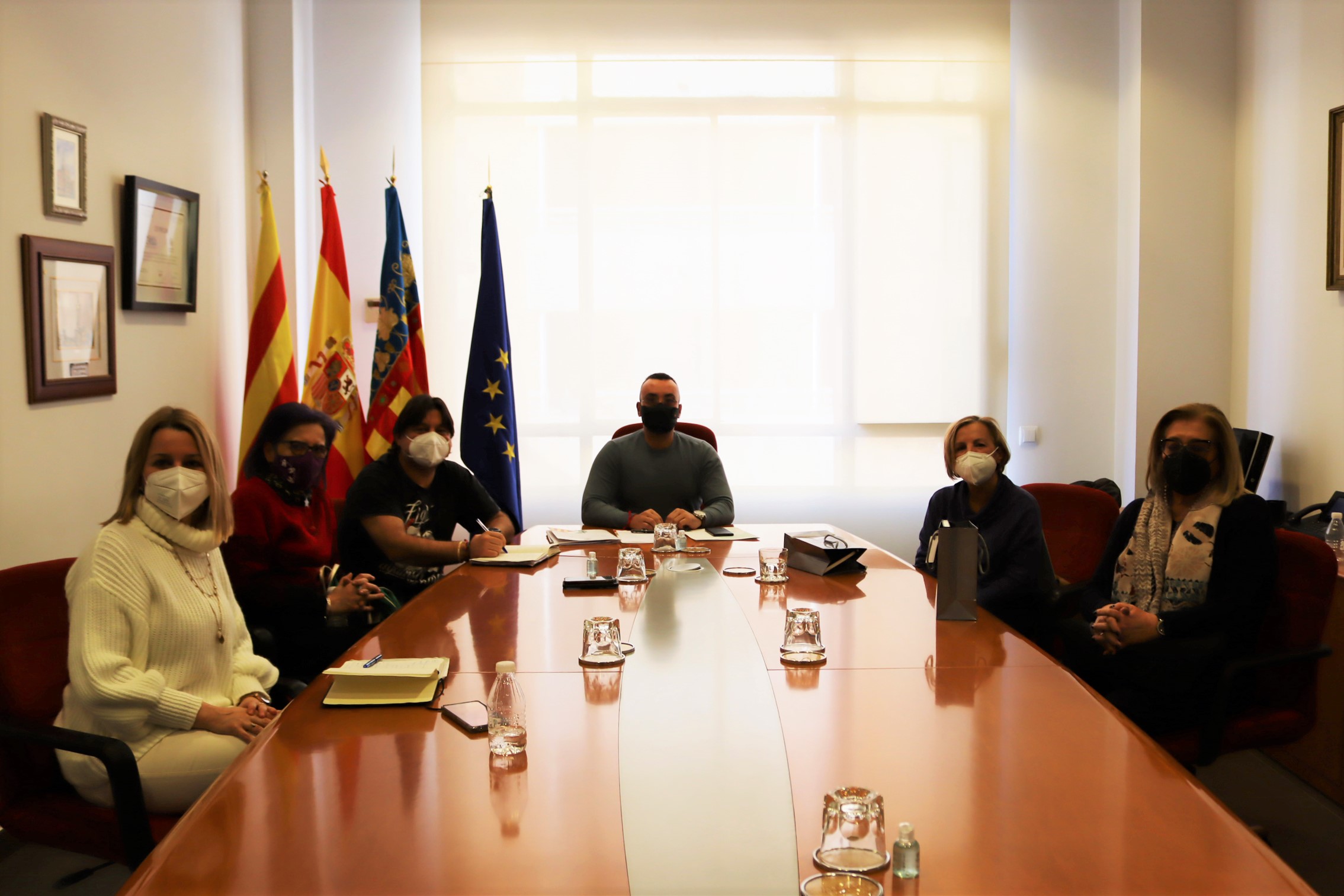 Benlloch avanza en las gestiones para dotar a Vila-real de un centro especializado en daño cerebral de la mano de Ateneu