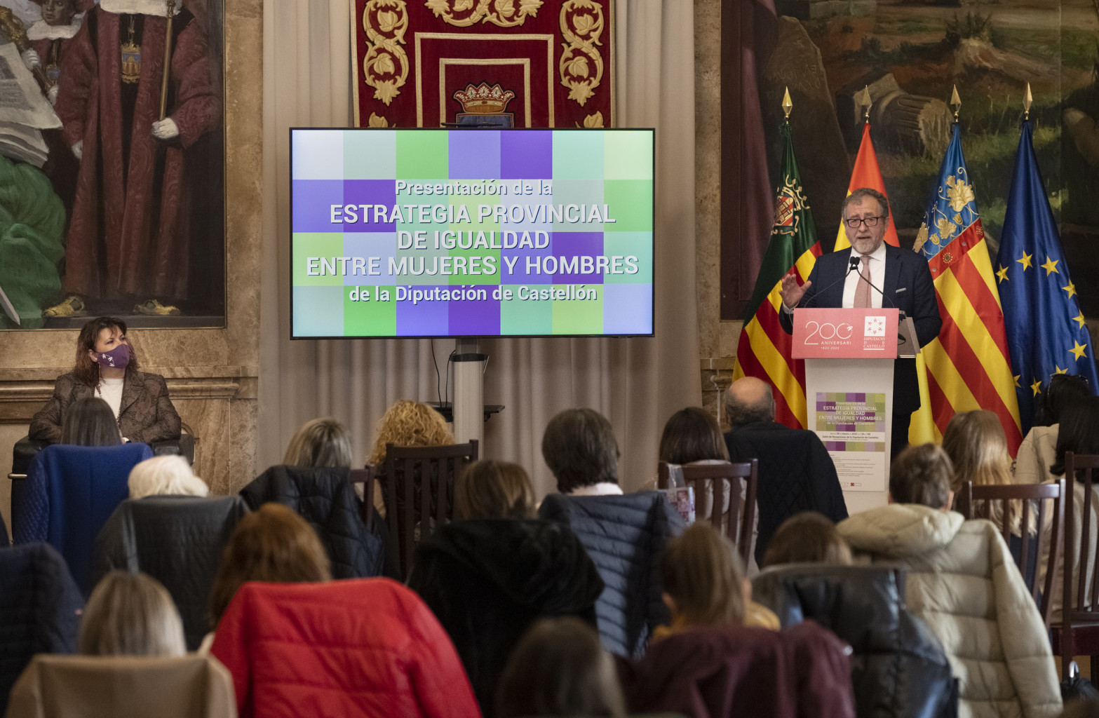 La Diputación de Castellón presenta la primera Estrategia Provincial para la Igualdad entre mujeres y hombres