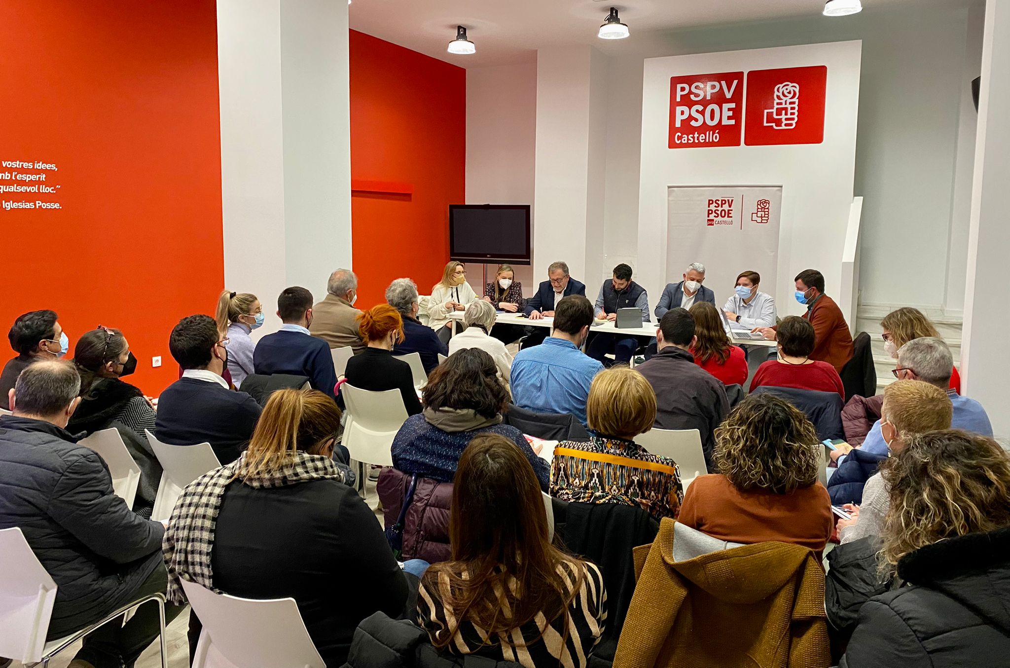 El PSPV-PSOE de la provincia de Castelló aprueba una resolución para que el colectivo LGTBI+ sea incluido en el  protocolo de atención a los refugiados de Ucrania