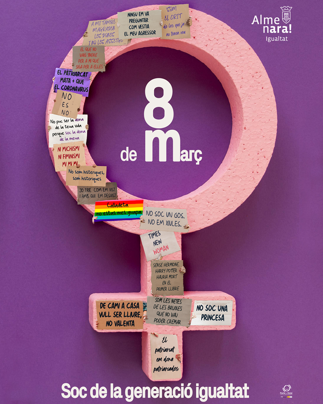 Almenara inicia los actos conmemorativos del ‘Dia de la Dona’