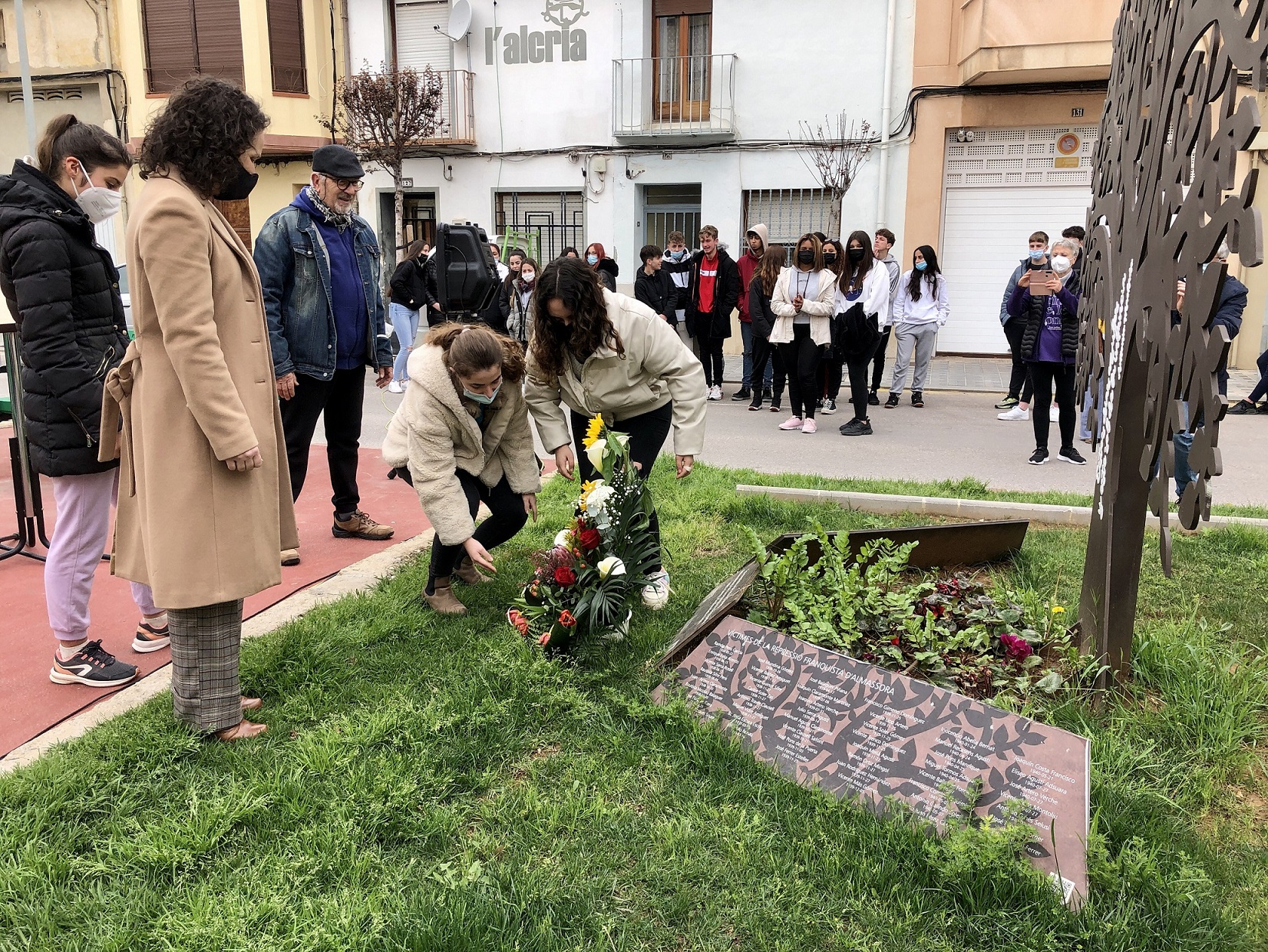 Recuerdo a las víctimas de la guerra y la dictadura en Almassora