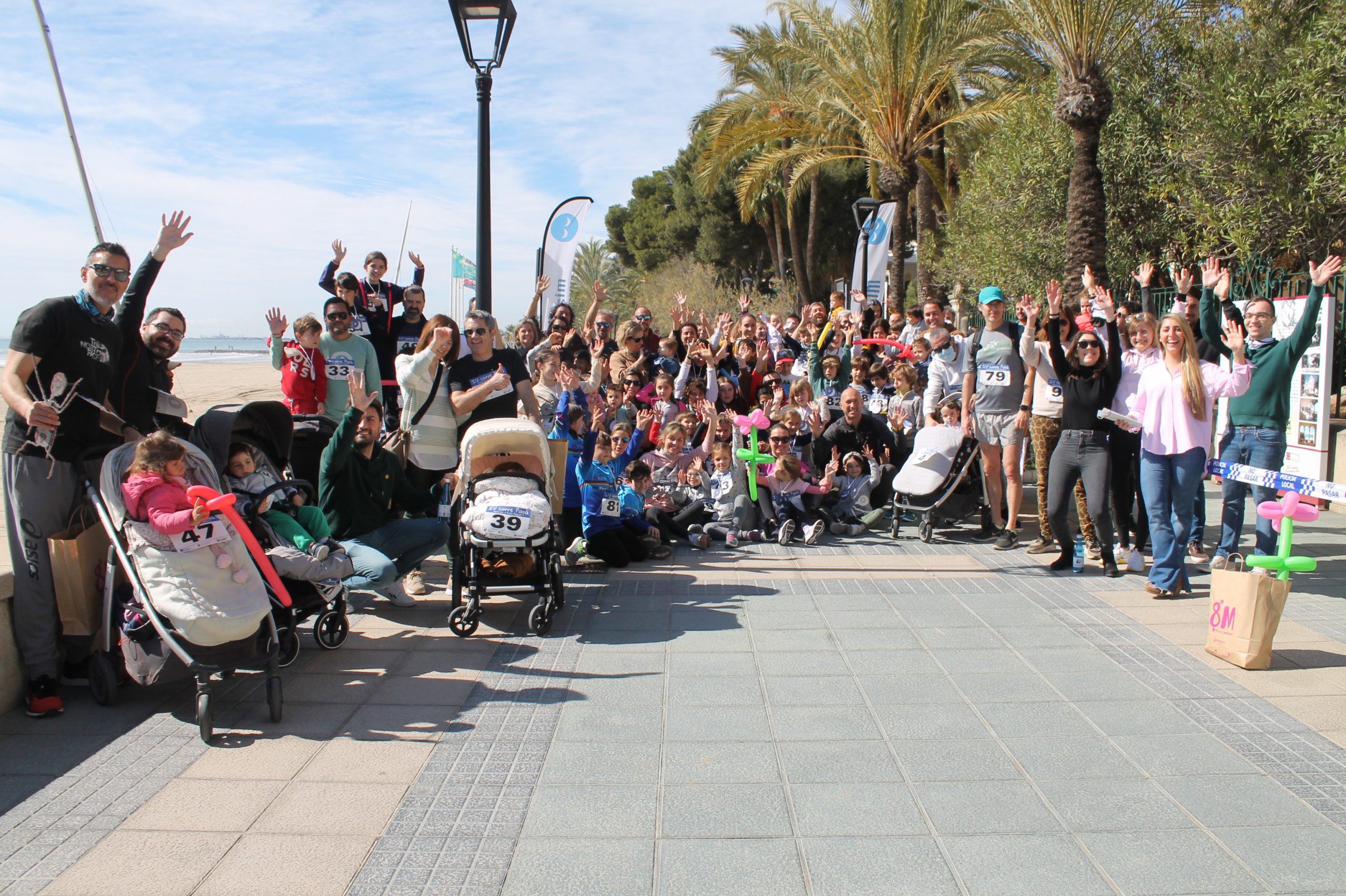 La IV ‘Corre Papá’ reúne a más de cien participantes en Benicàssim