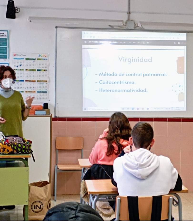 El programa de educación sexual integral de Almenara continúa con sesiones para el alumnado del instituto