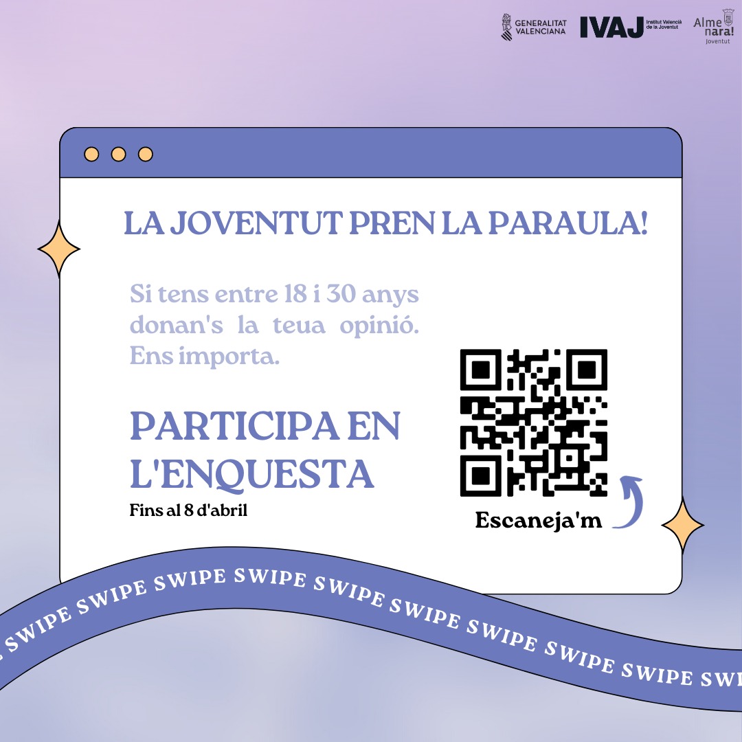 Almenara toma la palabra para elaborar el ‘Pla Jove’ local