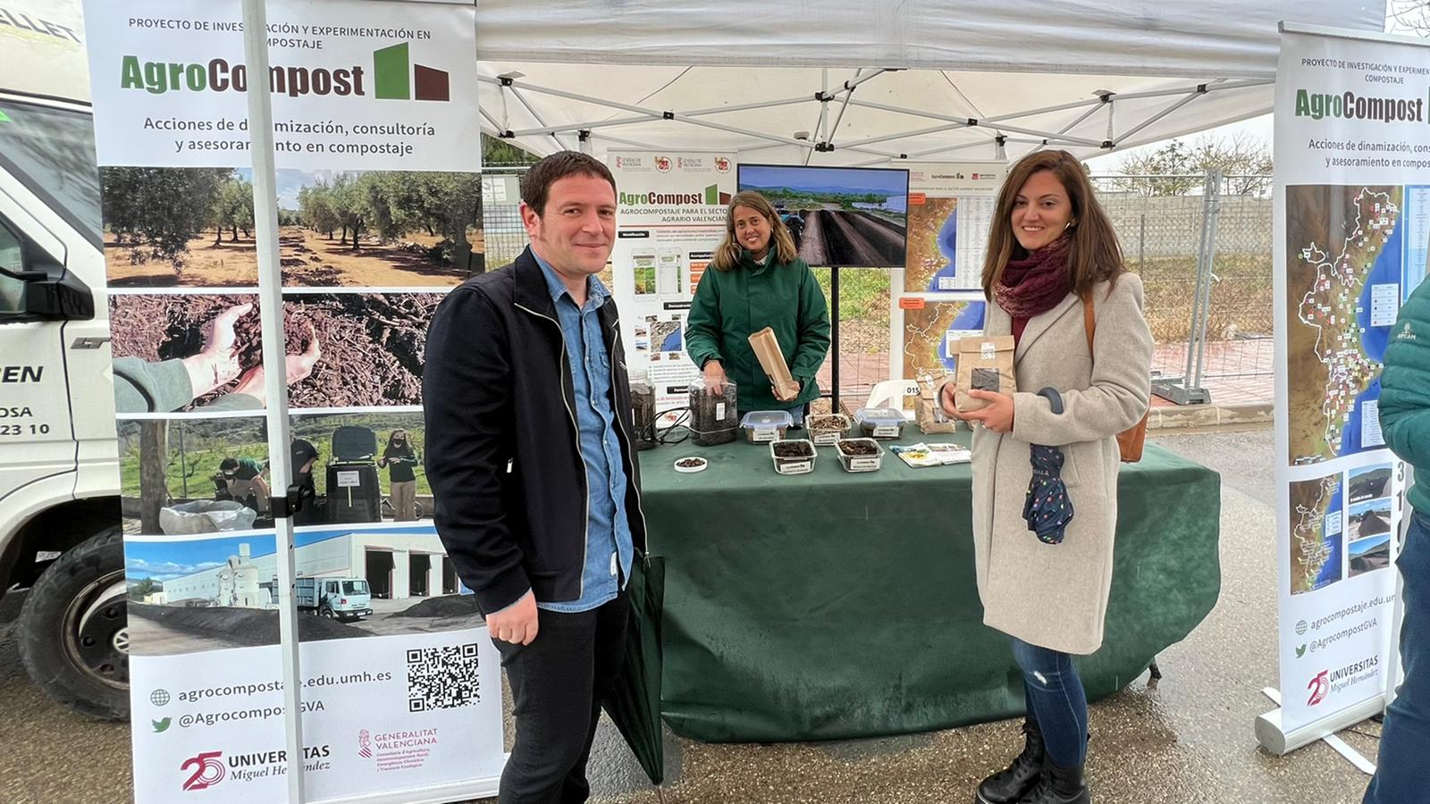 La Diputación de Castellón presenta su proyecto de agrocompostaje en la Feria de Agromoción de Vinaròs
