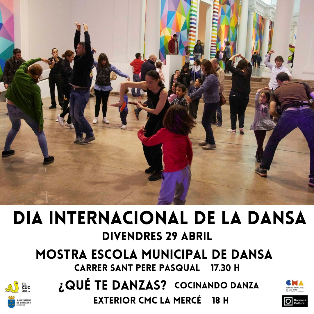 Burriana conmemora en la calle el Día Internacional de la Danza el próximo viernes