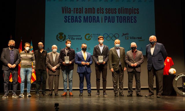 Vila-real entregará el domingo 29 de mayo la Medalla de Oro de la ciudad a Sebastián Mora, Pau Torres y José Manuel Llaneza