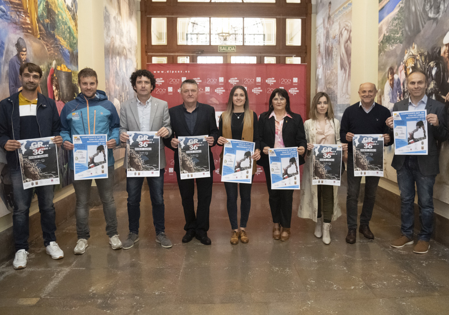 La Diputación de Castellón promociona la primera edición de la carrera GR36 que recorre todo el Parque Natural de la Sierra de Espadán