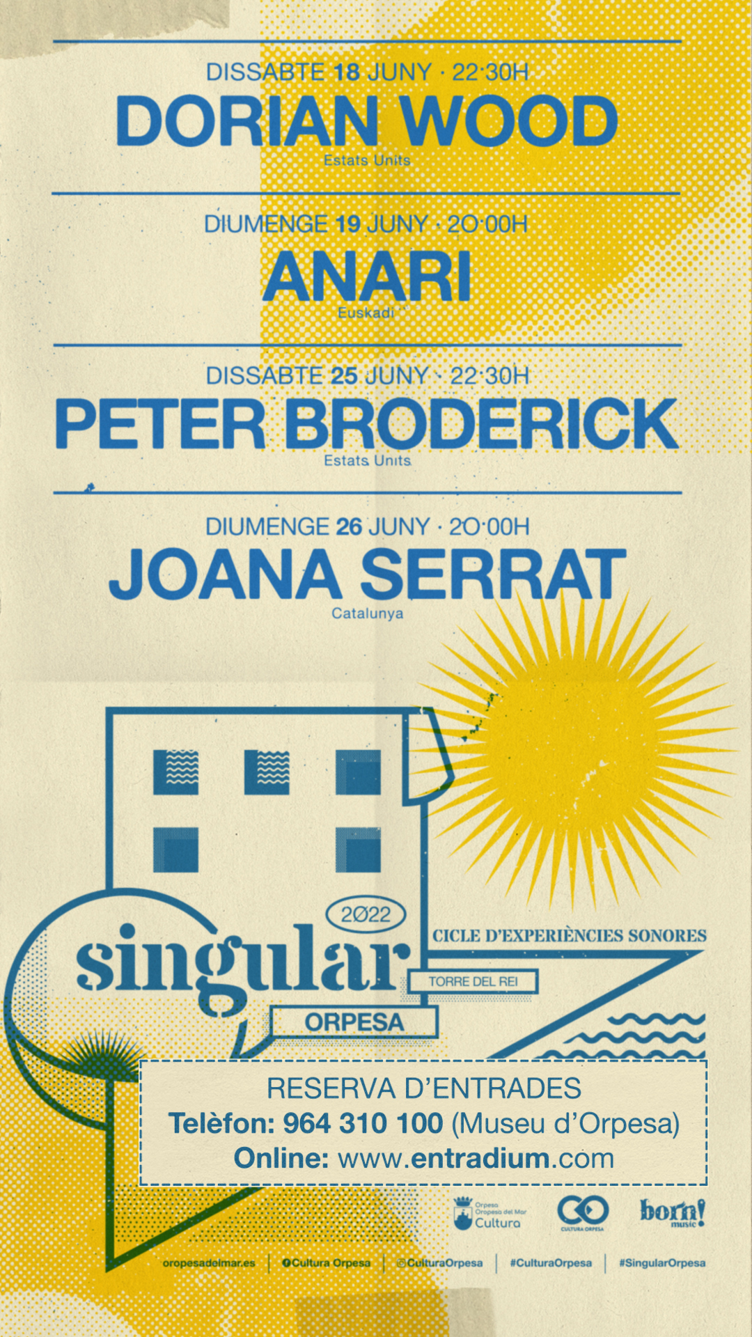 El festival Singular de Oropesa del Mar volverá a hacer vibrar la Torre del Rey con una experiencia sonora inigualable