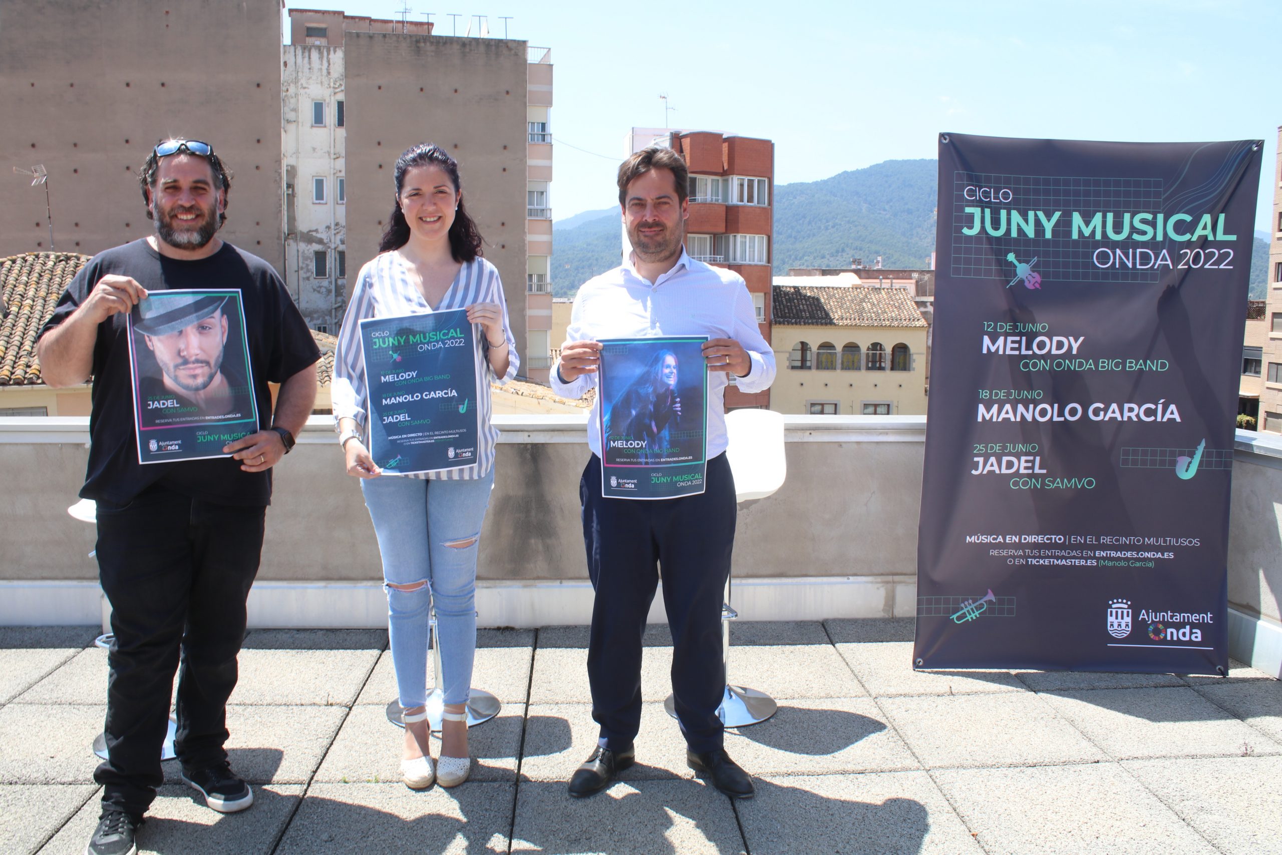 Onda anuncia un nuevo ciclo de ‘Juny musical’ con Manolo García, Melody y Jadel junto a los músicos locales