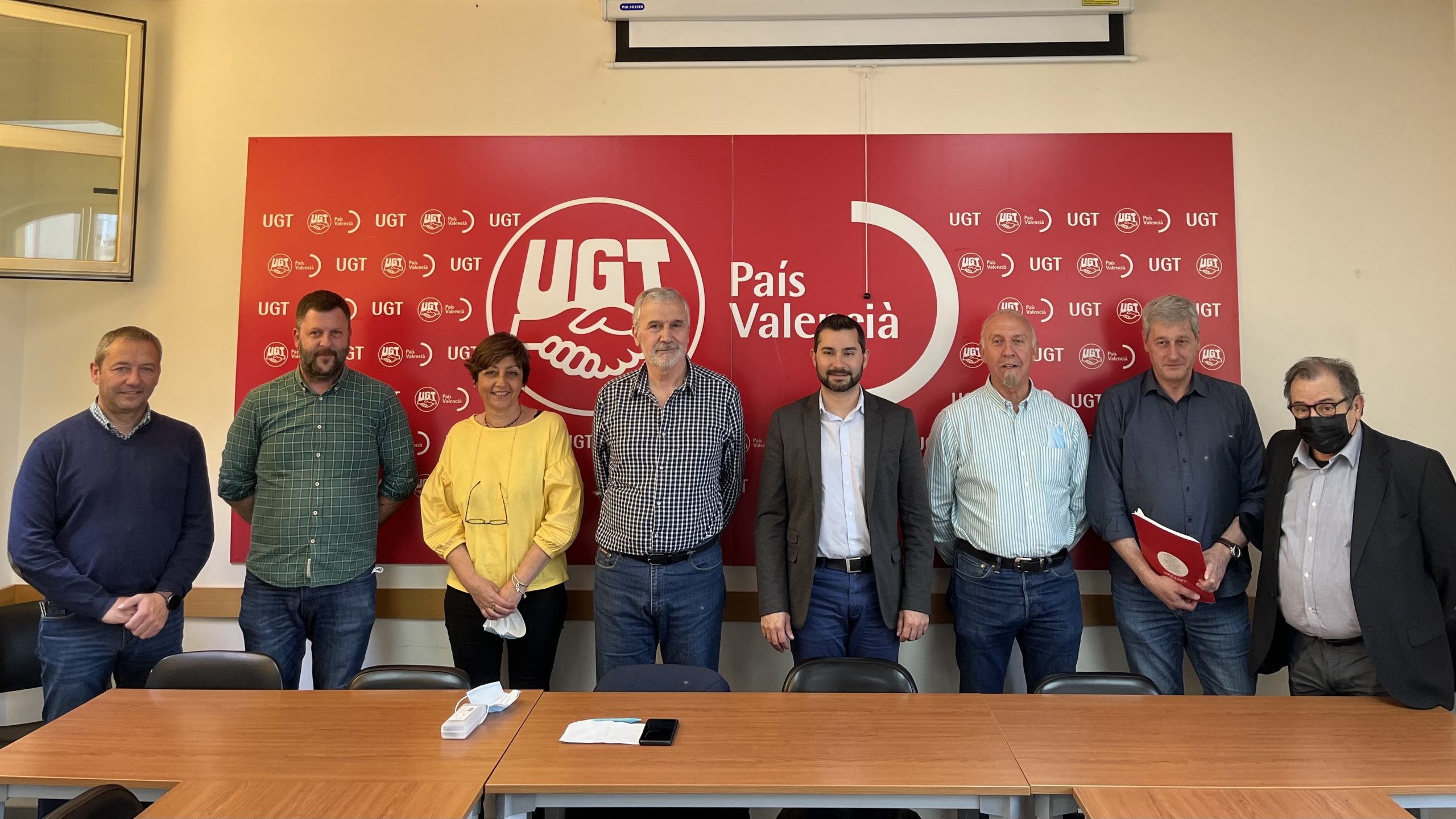 Samuel Falomir se reúne con UGT para abordar la mejora de las condiciones laborales de los trabajadores y las trabajadoras de Castelló