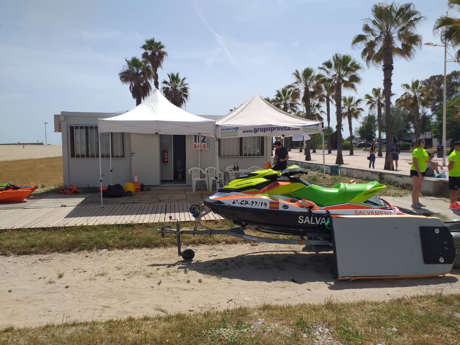La playa del Arenal de Burriana de nuevo escenario de la selección de los vigilantes de la playa de la provincia