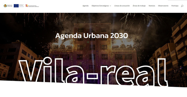 Vila-real abre el plan de la Agenda Urbana a toda la ciudadanía a través de una web de información y participación
