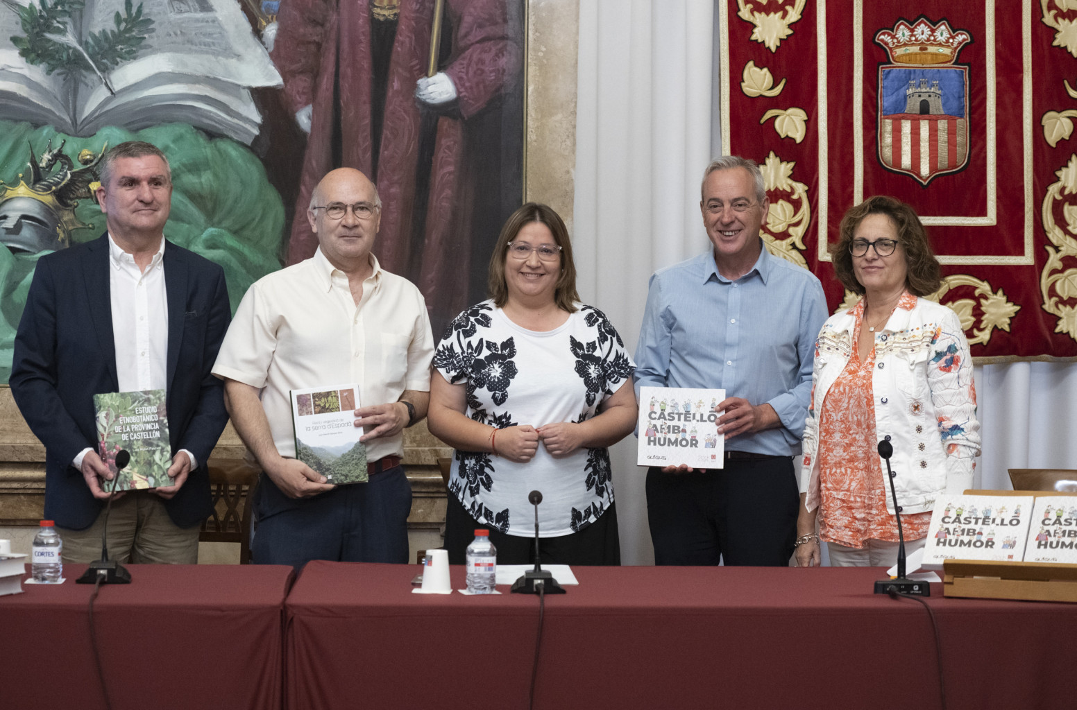 La Diputación de Castellón amplia su catálogo de publicaciones con ‘Flora y vegetació de la Serra de Espadà’, ‘Estudio etnobotánico de la provincia’ y ‘Castelló amb humor’ de Quique