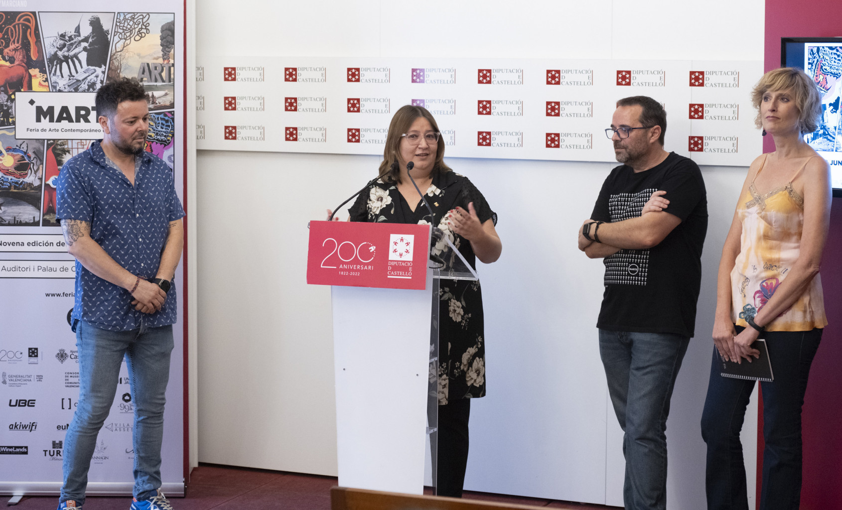 La diputación de Castellón ha presentado la Feria de Arte Contemporáneo ‘Marte’ que dará comienzo el jueves 16 de junio