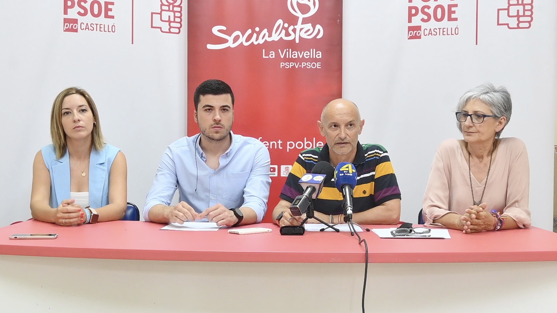 El PSPV-PSOE presenta una moción de censura para cambiar la situación de bloqueo político que vive la Vilavella