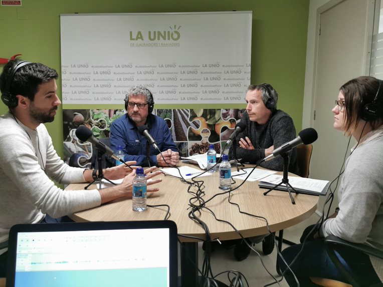LA UNIÓ de Llauradors lanza un podcast para el fomento y la promoción de la agricultura ecológica en la Comunitat Valenciana