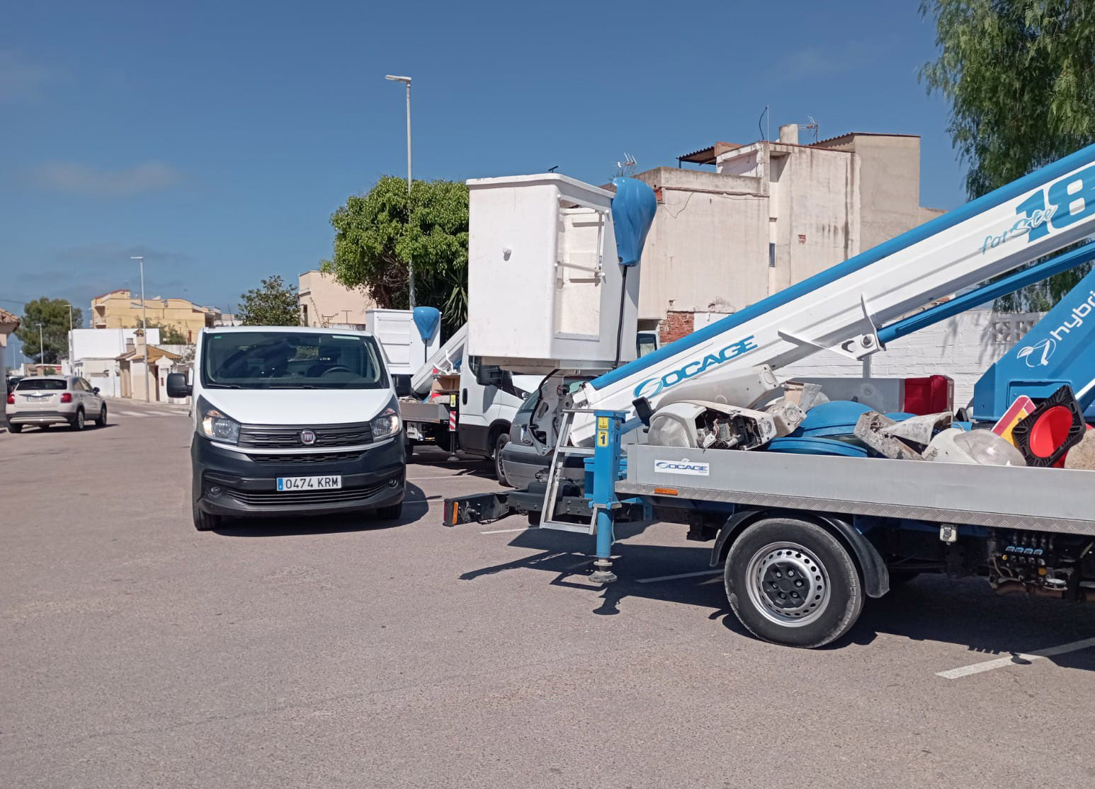 Almenara comienza la implantación de la iluminación led