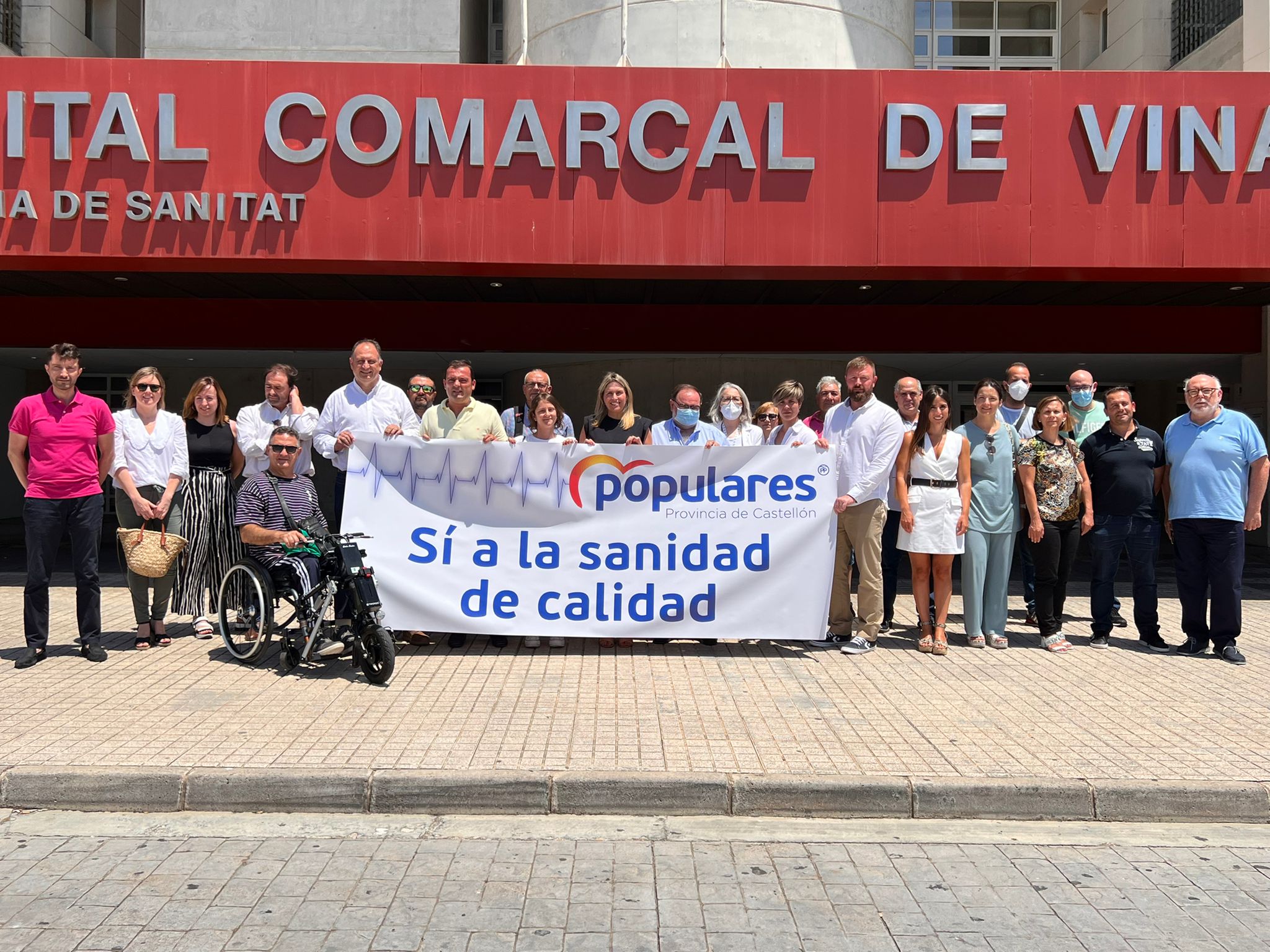 Marta Barrachina reclama la contratación urgente de personal en el Hospital de Vinaròs al triplicarse la cobertura sanitaria en verano