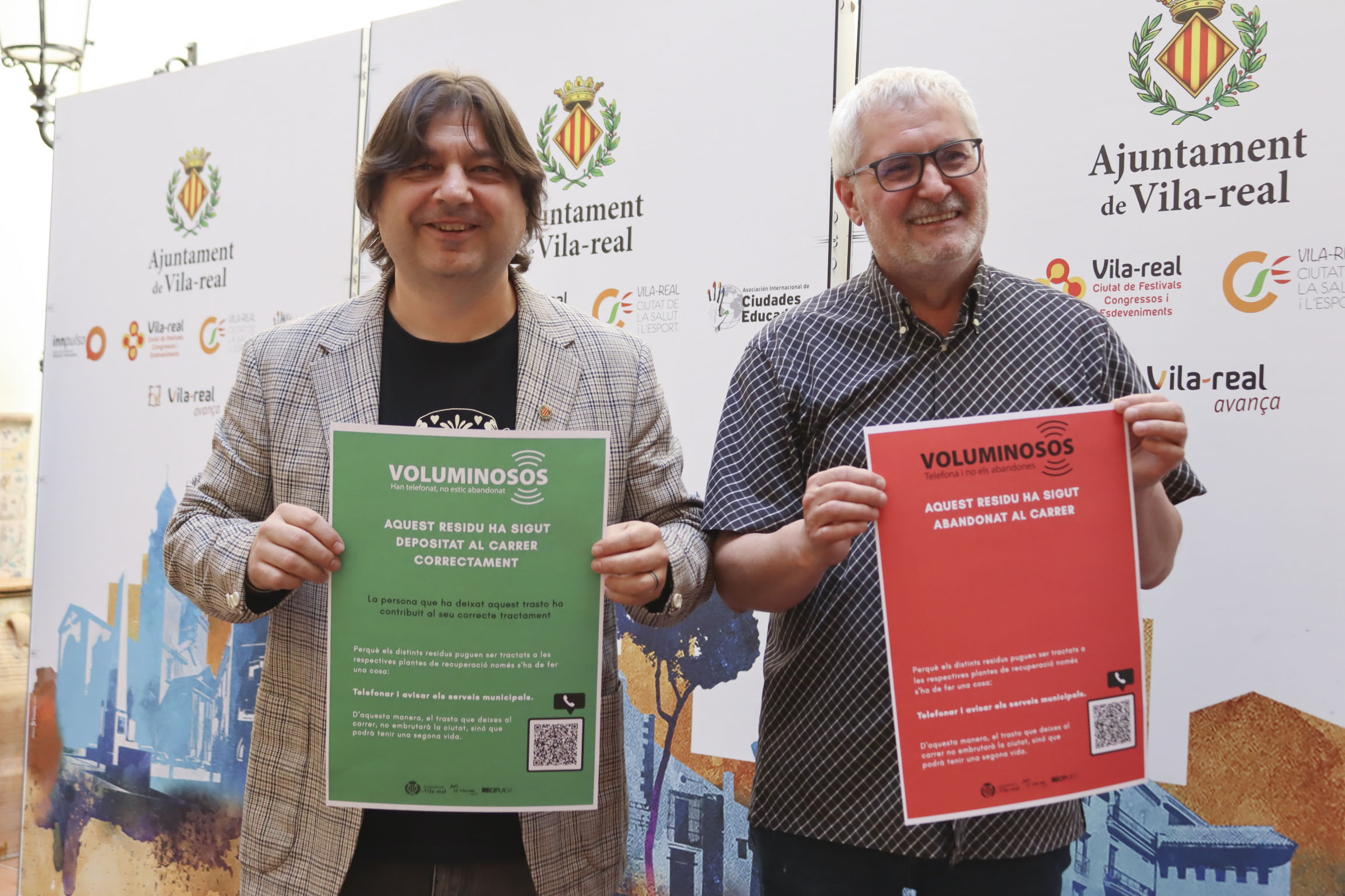 Vila-real impulsa un proyecto pionero para frenar el vertido de voluminosos y promover su reutilización de la mano de Reciplana