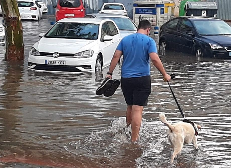 Compromís per Vila-real lamenta las inundaciones en numerosas calles de Vila-real por «el pésimo mantenimiento del alcantarillado»