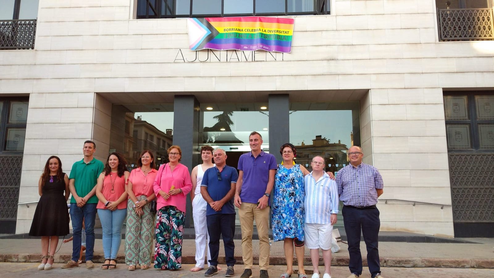 Burriana celebra la diversidad y dice NO a la LGTBIfòbia