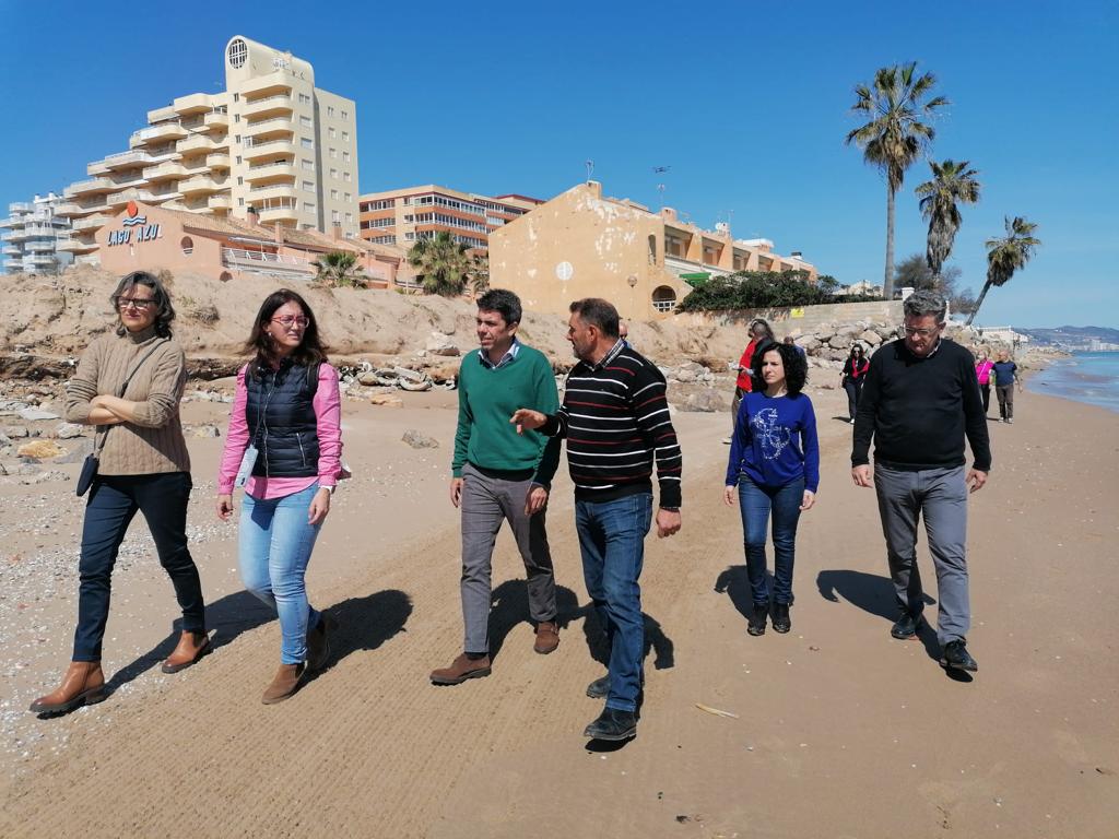 El PPCV pide al Gobierno que ejecute ya los proyectos de protección del litoral entre Valencia y Denia aprobados en 2015
