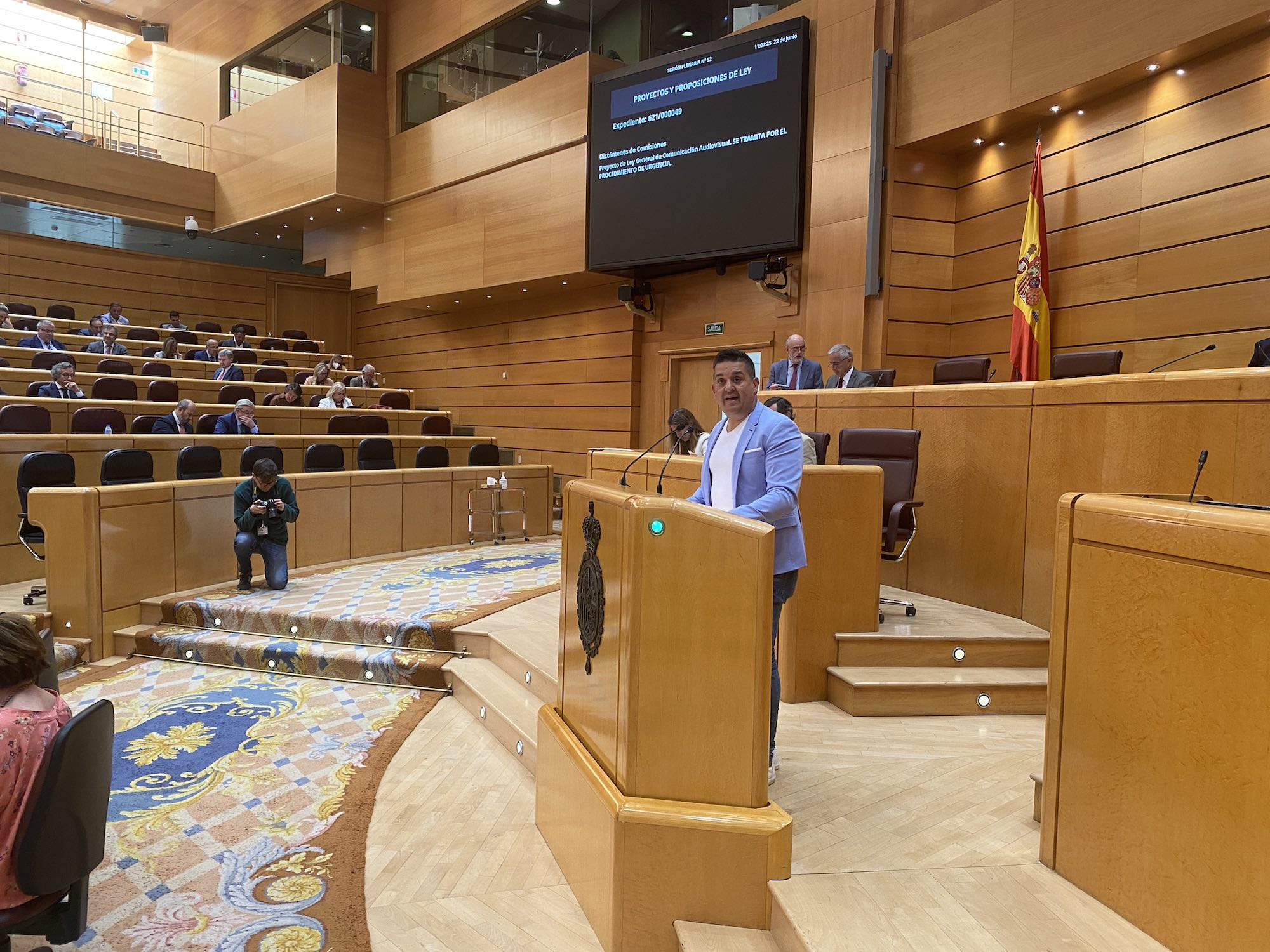 Entrevista al senador de Compromís, Carles Mulet