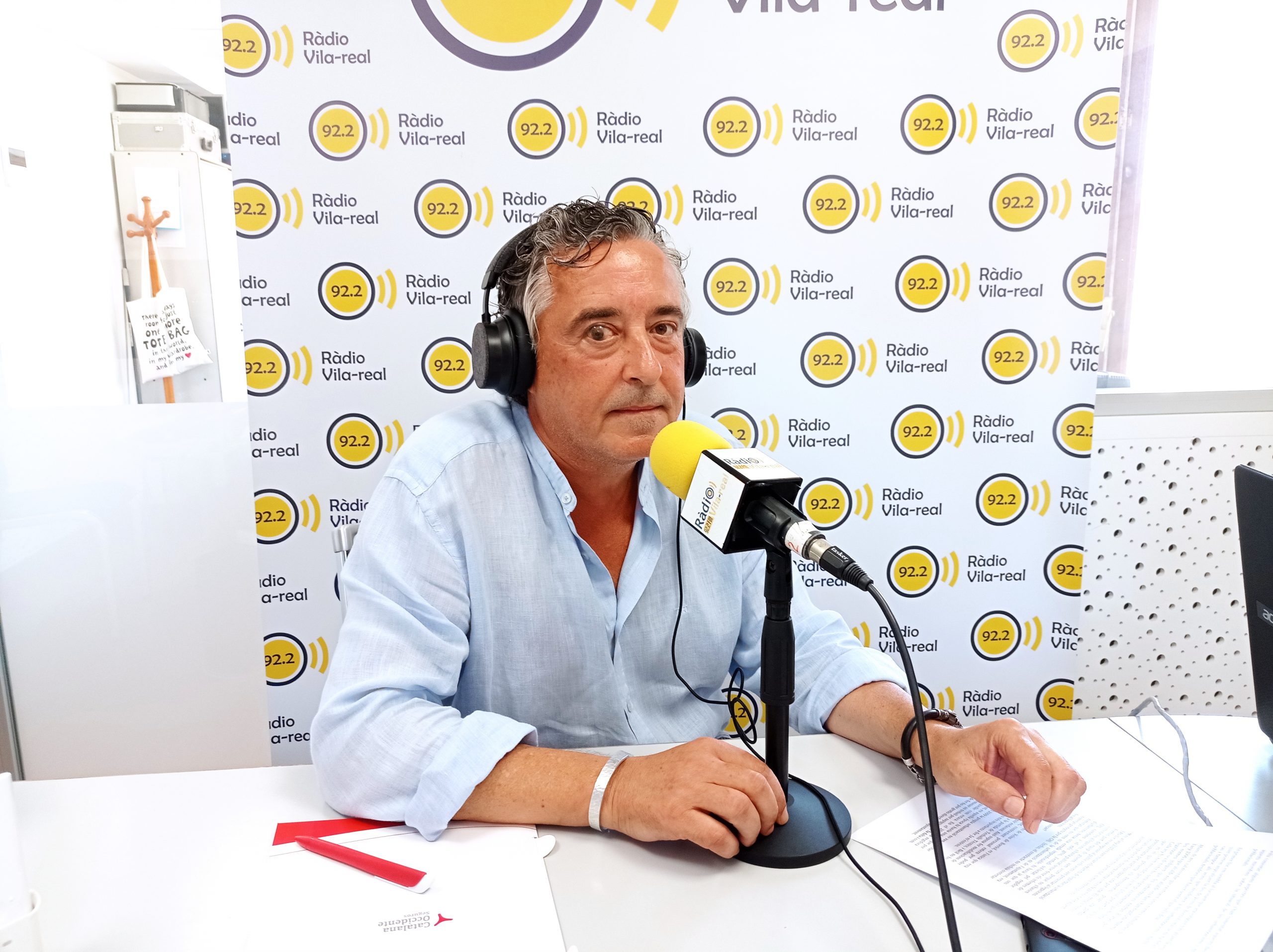 Entrevista al presidente de Veïns de Borriol, Jordi Carballeira