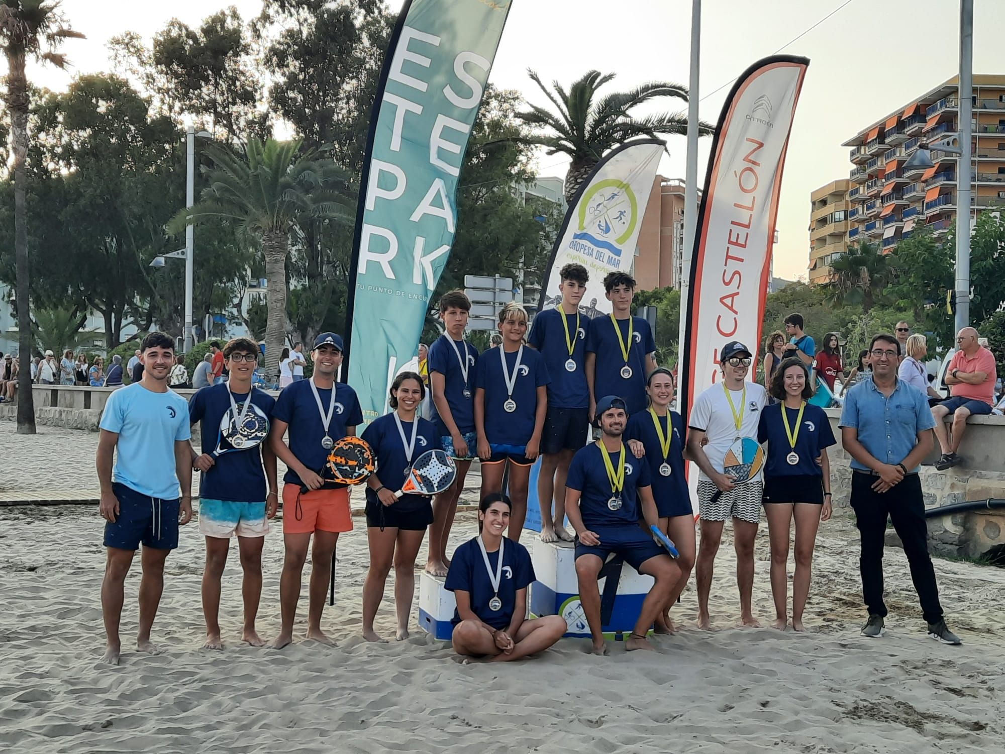 El Circuito Provincial de Beach Padel Diputación de Castellón hace parada en Oropesa del Mar