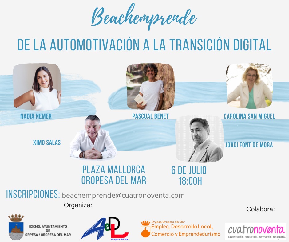 Oropesa del Mar celebra otra edición de Beach Emprende centrada en la automotivación y la transición digital