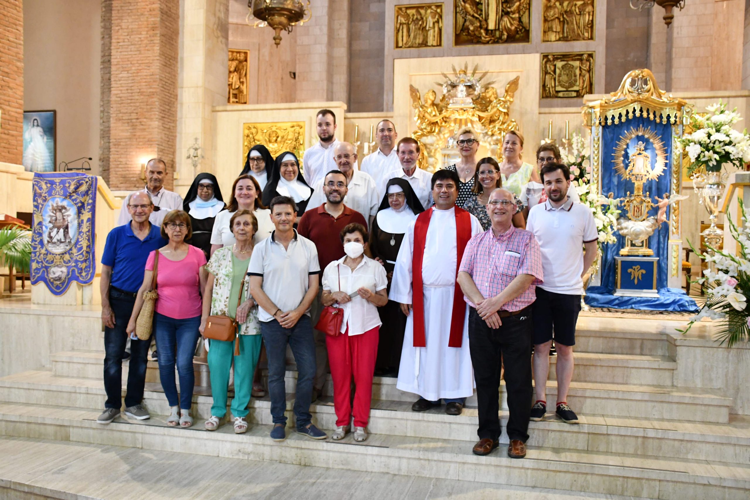 La Virgen peregrina de la Cueva Santa visita els convents de Vila-real