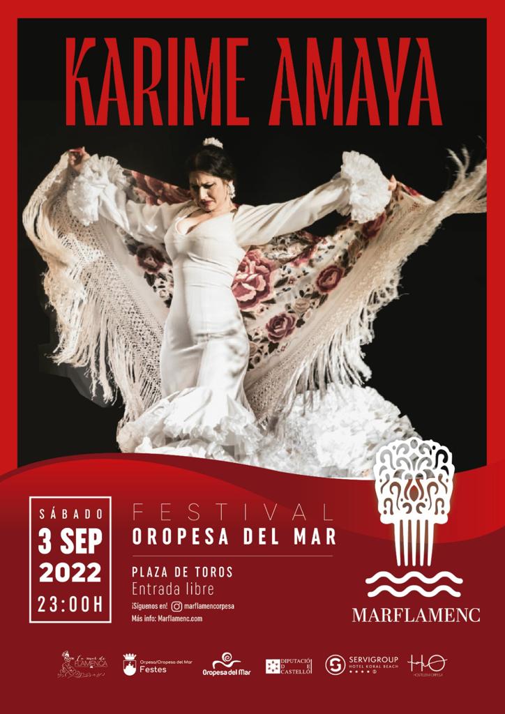 Karime Amaya y Remedios Amaya, nuevas confirmaciones del festival Mar Flamenc de Oropesa del Mar