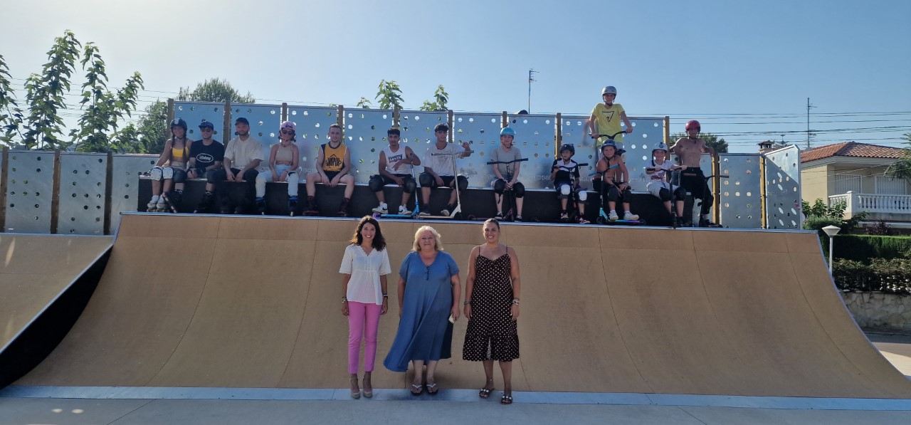 Oropesa del Mar estrena su nuevo Skate Park