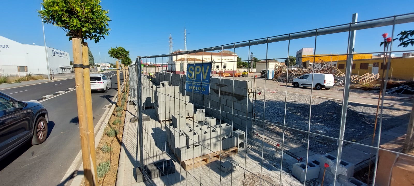 Territorio refuerza la seguridad en la subestación eléctrica de la carretera de Onda para completar la mejora del polígono de Vila-real