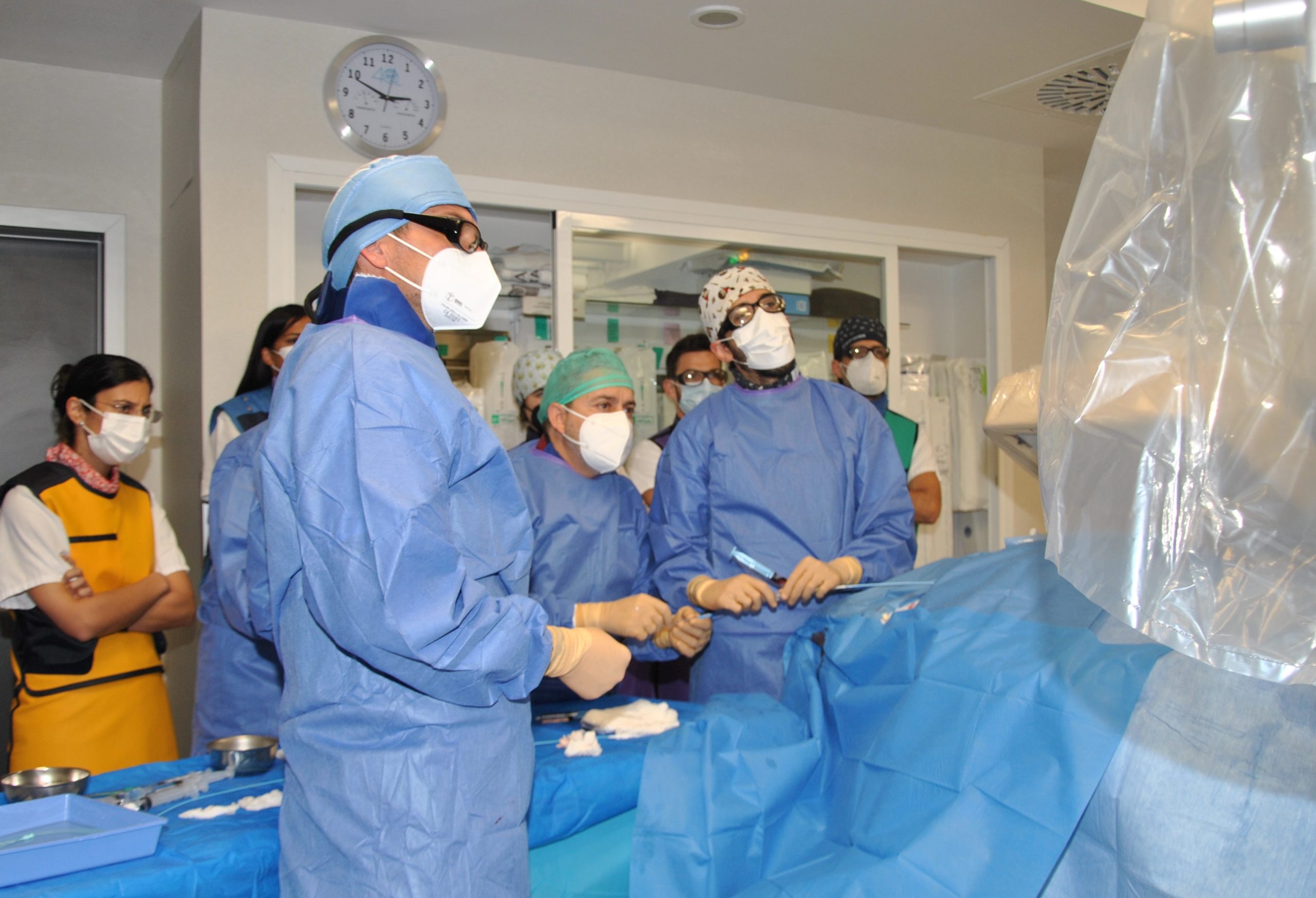 L’Hospital General, pioner en la implantació de pròtesi per al tractament de l’angina de pit