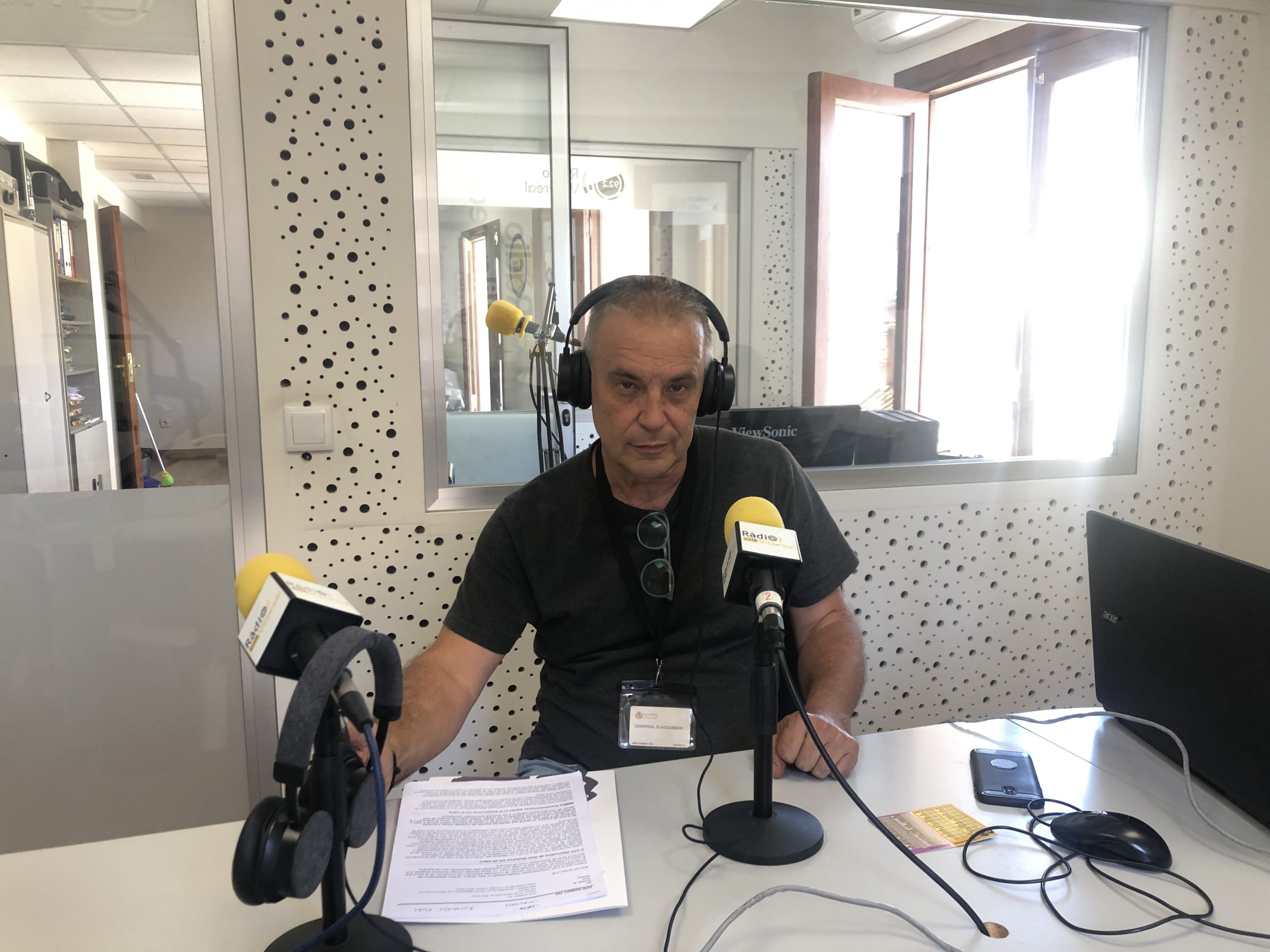 Entrevista a José Gisbert, tècnic de la Unitat de Prevenció Comunitària de Conductes Adictives 