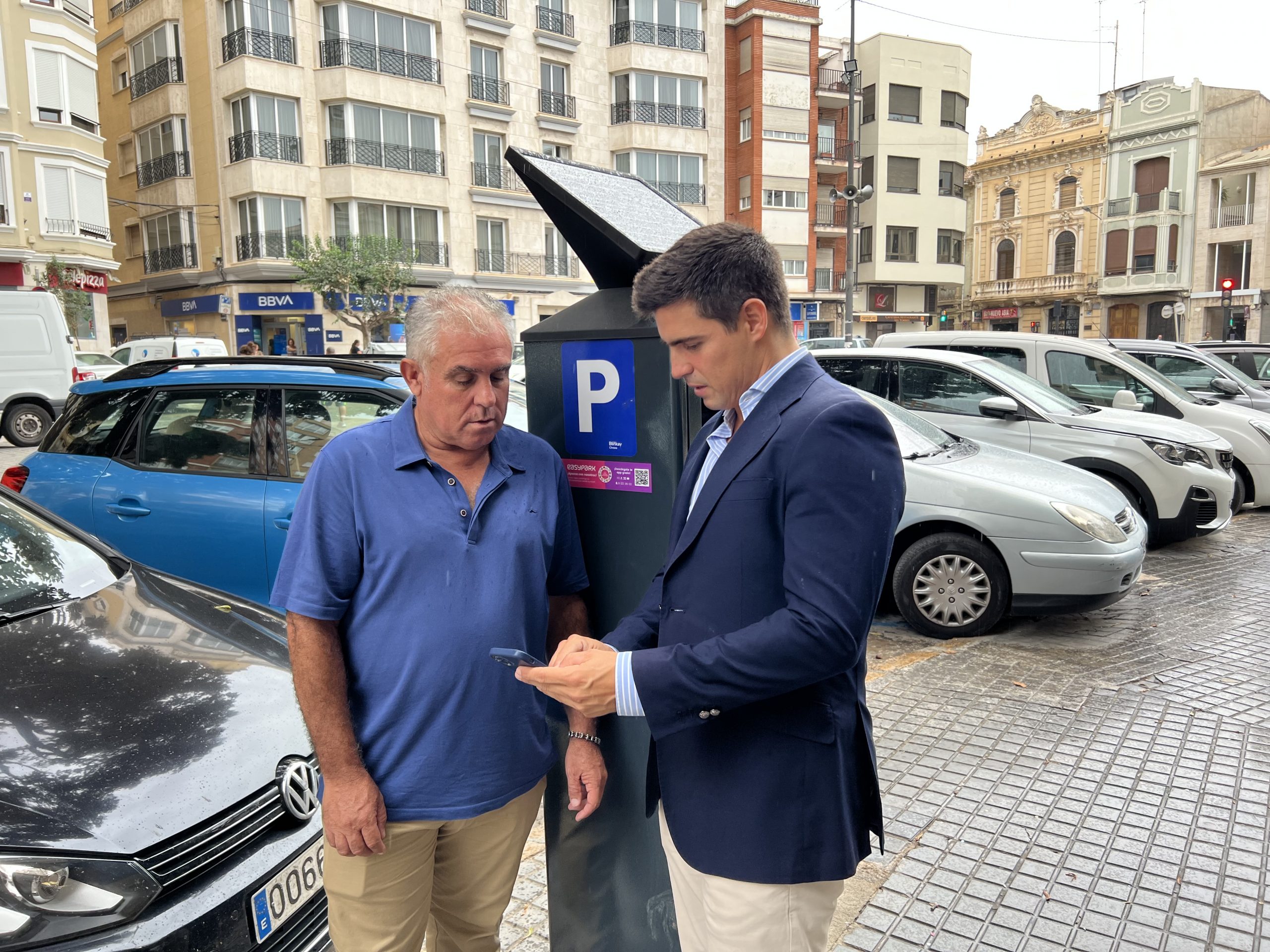 Borriana, pionera en la província en activar EasyPark, una nova aplicació per a pagar amb el mòbil l’aparcament regulat