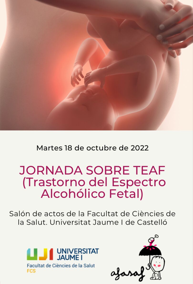 María Gutiérrez, técnica d’ASAFAF, ens presenta la Jornada sobre el Trastorn de l’Espectre Alcohólic Fetal que tindrà lloc demà a l’UJI. 