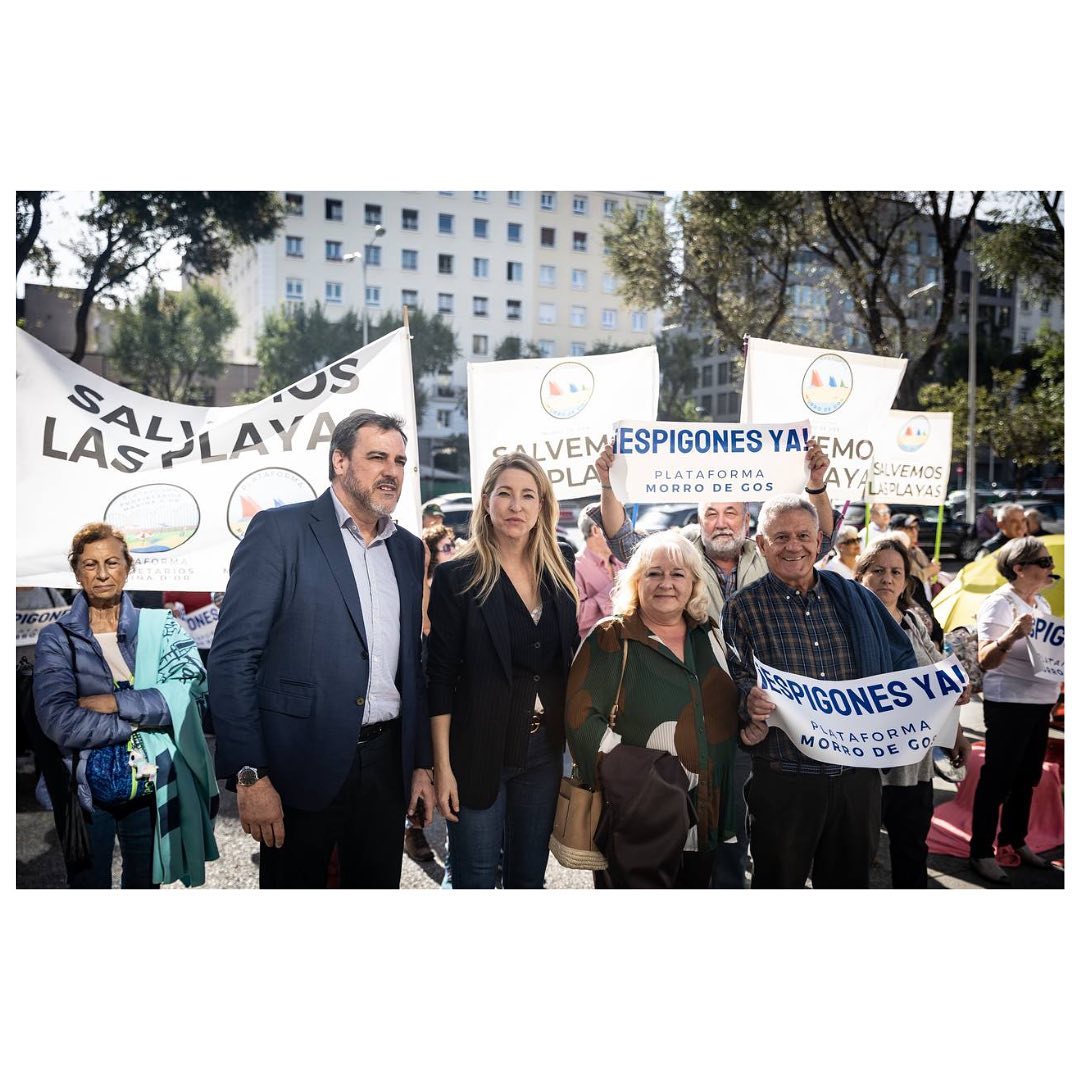 Orpesa protesta davant el Ministeri de Transició Ecològica per a demanar la protecció de les platges. L’alcaldessa Araceli de Moya ens explica com va ser