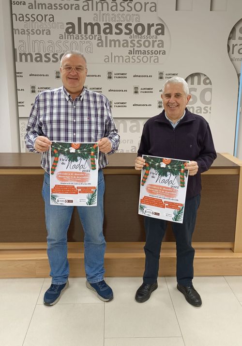 El regidor de Comerç d’Almassora, Javier Martí, ens presenta la Fira de Nadal