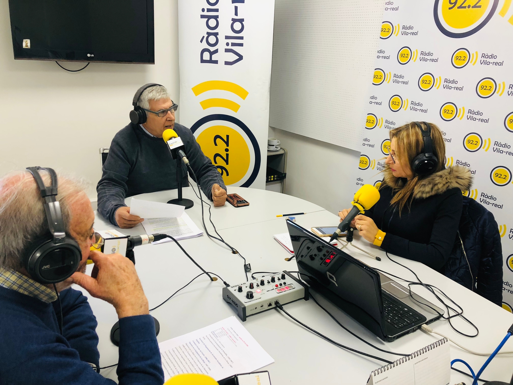 Víctor Viciedo i Pepe Montagut, presidents de les associacions d’agricultors independents de Vila-real i Nules