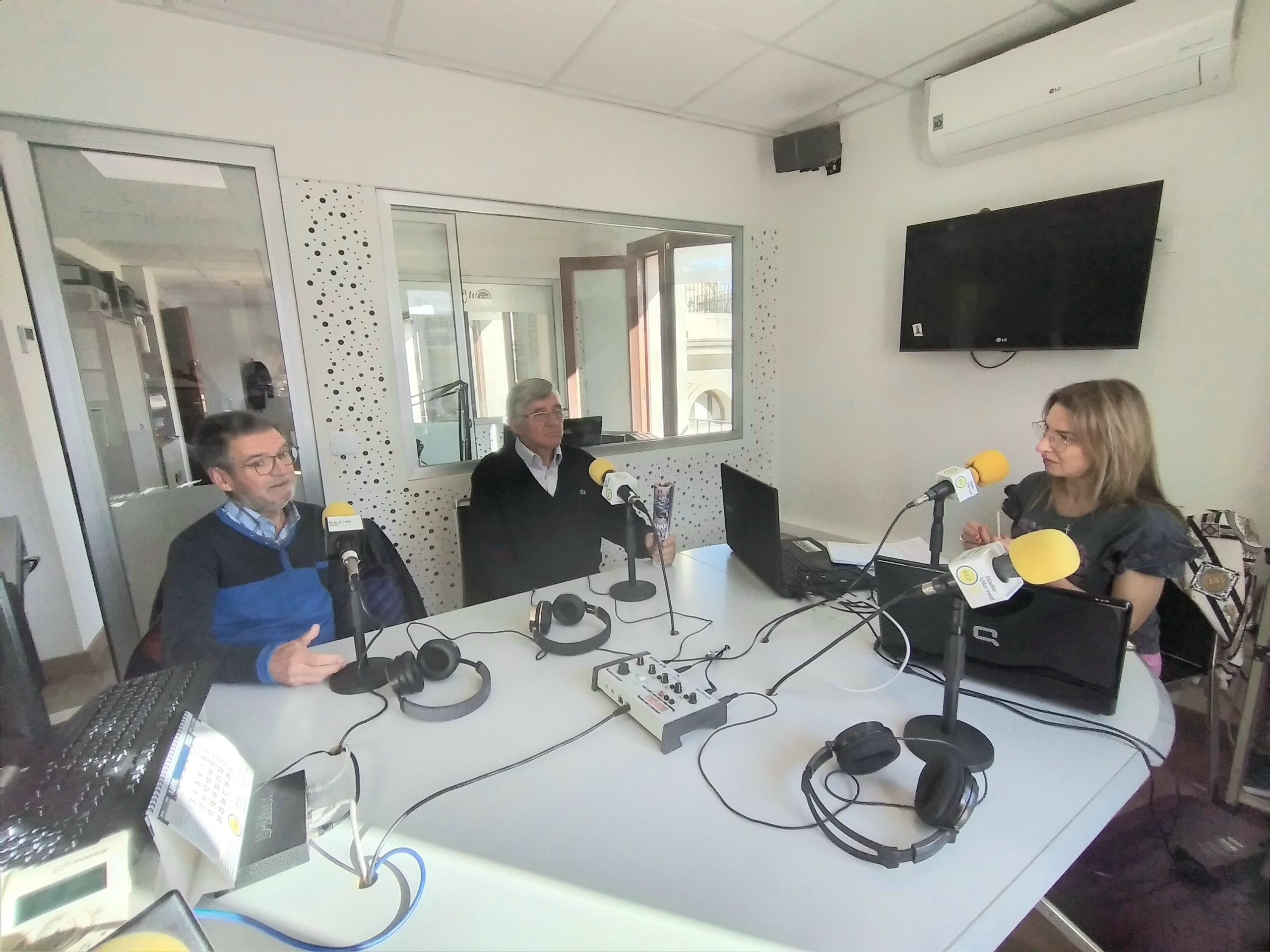 Entrevista al Guardià del Convent dels Pares Franciscans Fra Ángel Talens i al Germà Major de la OFS Enric Bernat