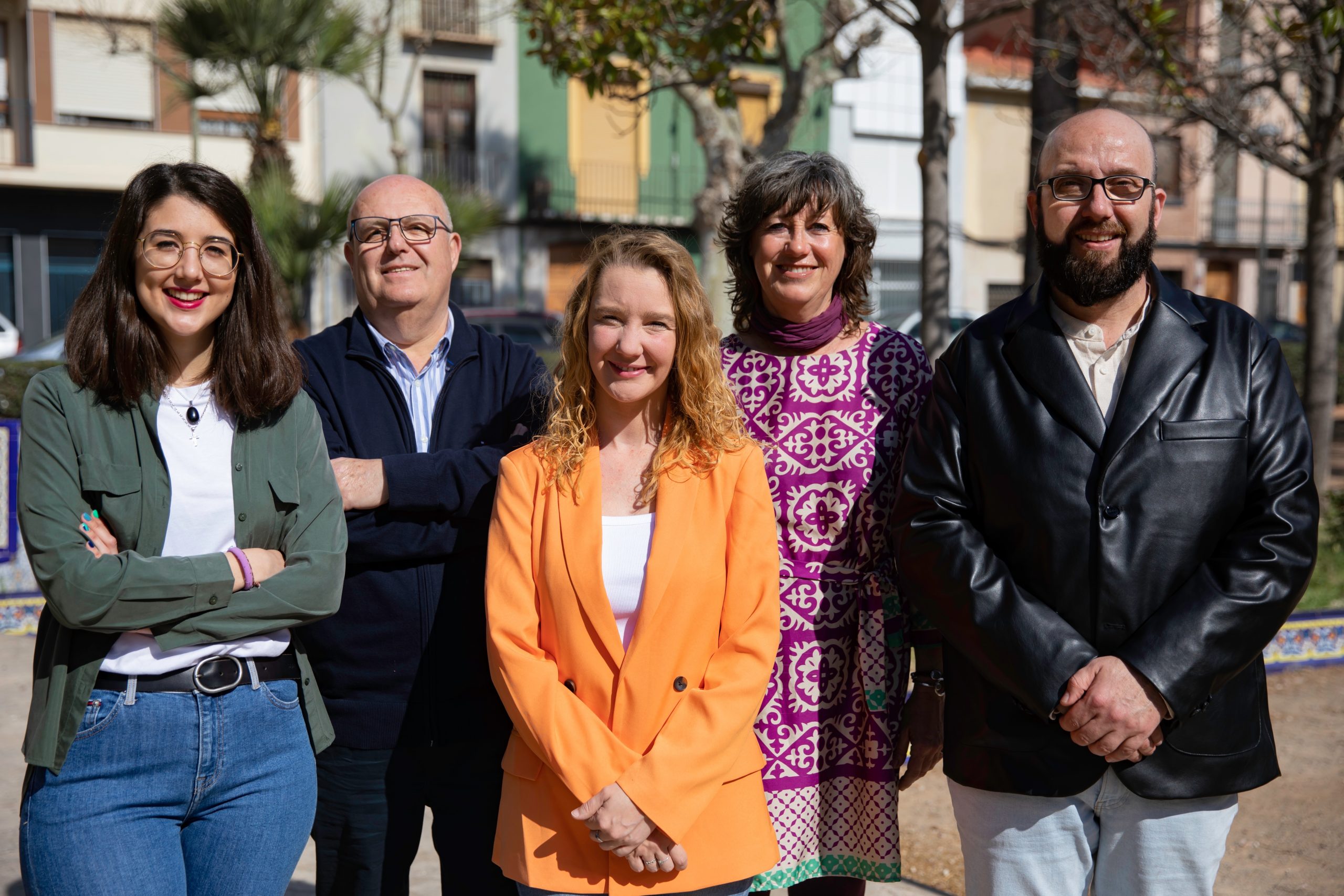 🎤María Fajardo i Santi Cortells de Compromís per Vila-real, ens presenten als cinc primers de la llista