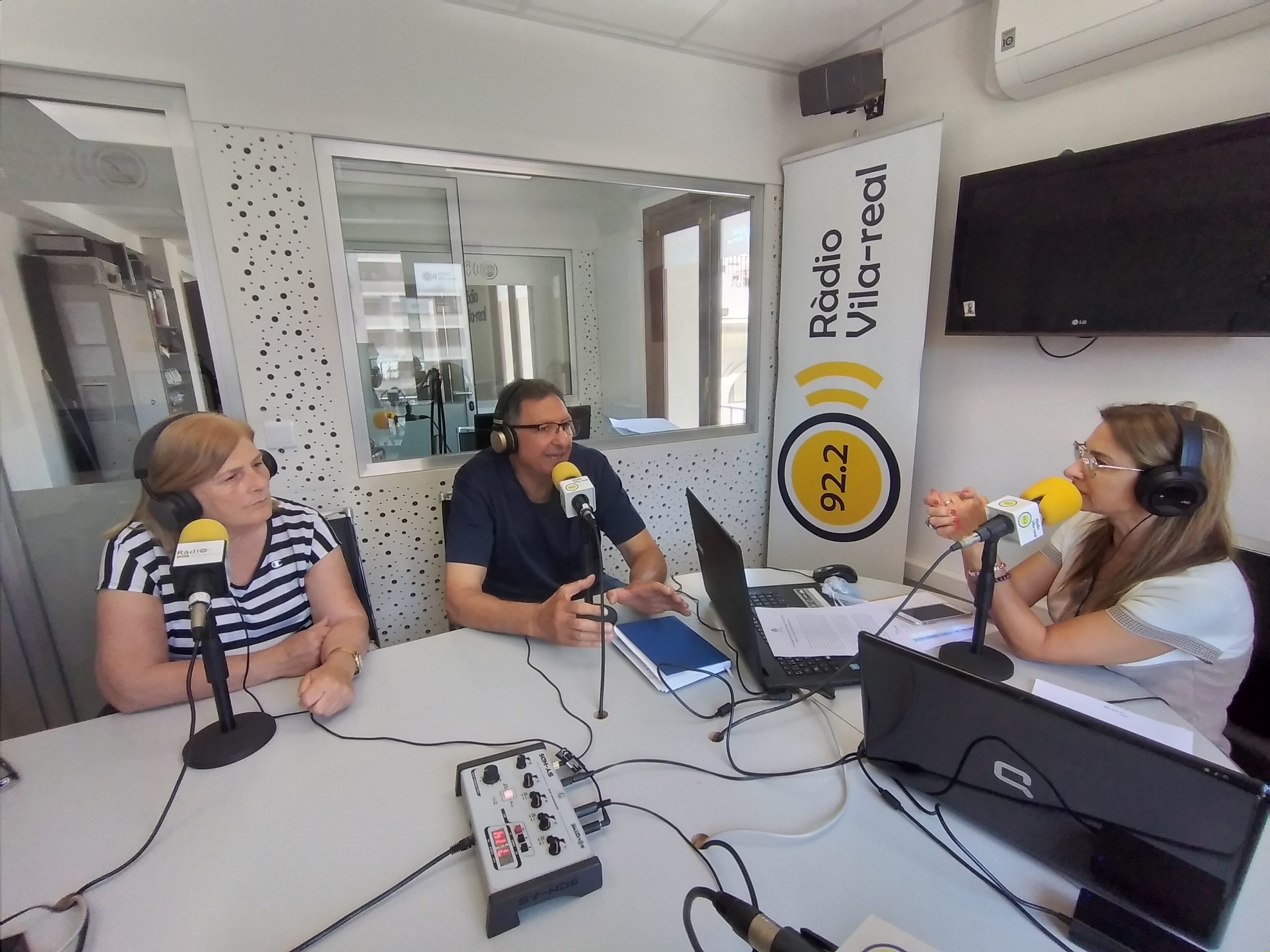 Entrevista a Paco Bielsa i Montse Claramonte, President i Tresorera de la Junta Local de Castelló contra el Càncer