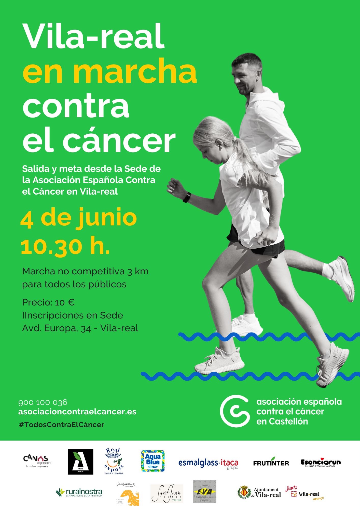 L’Associació Espanyola Contra el Càncer a Vila-real realitzarà diumenge 4 de juny una marxa solidària, ens ho explica, Rosa Museros