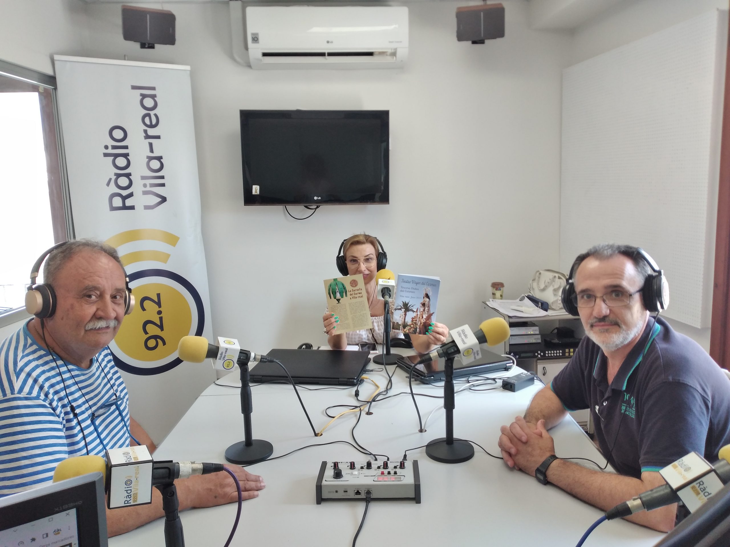 Hui ens visiten Eliseo Alcázar i Paco Badenes, Hermanos de la Venerable Tercera Orden del Carmen de Vila-real