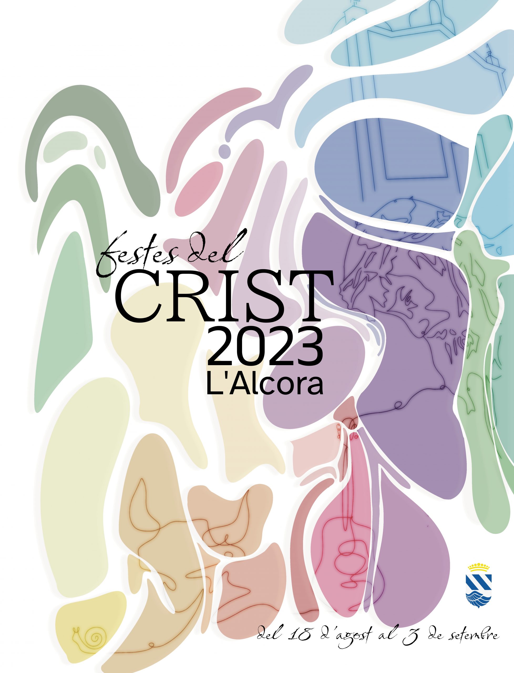 El cartell “Els colors de la festa” de l´artista alcorina Ángela Pintor anunciarà les Festes del Crist 2023
